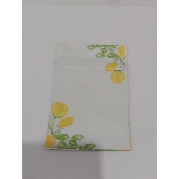 ZIPLOCK SACHET MOTIF WARNA MEWAH ZIPPER SACHET 8x12