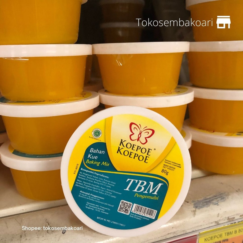 

Koepoe Bahan Kue TBM 80 g | Pengemulsi Kue