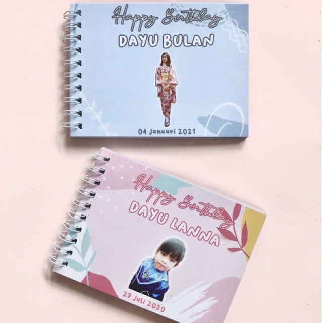 Photobook Custom Album foto Mini Kado Ultah Anniv Graduation