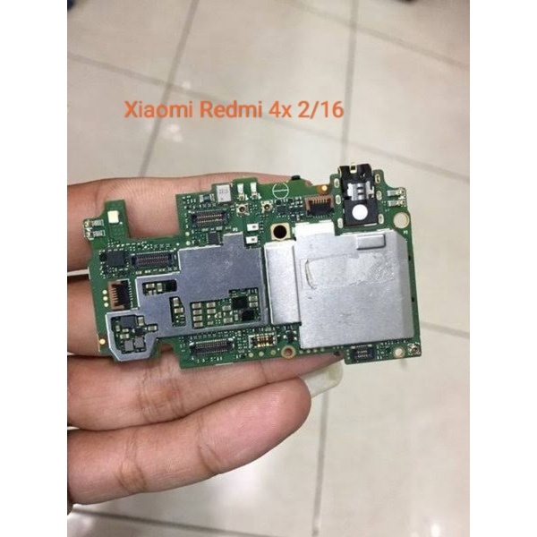 Mesin Xiaomi Redmi 4x 2/16 minus, soket finger print rontok