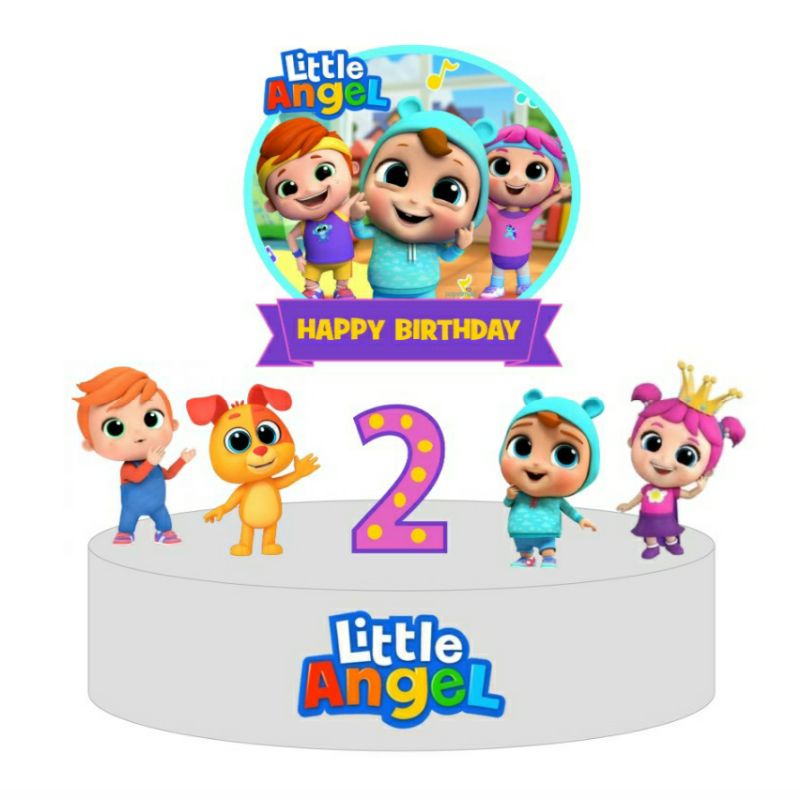 cake topper hiasan kue Little Angel