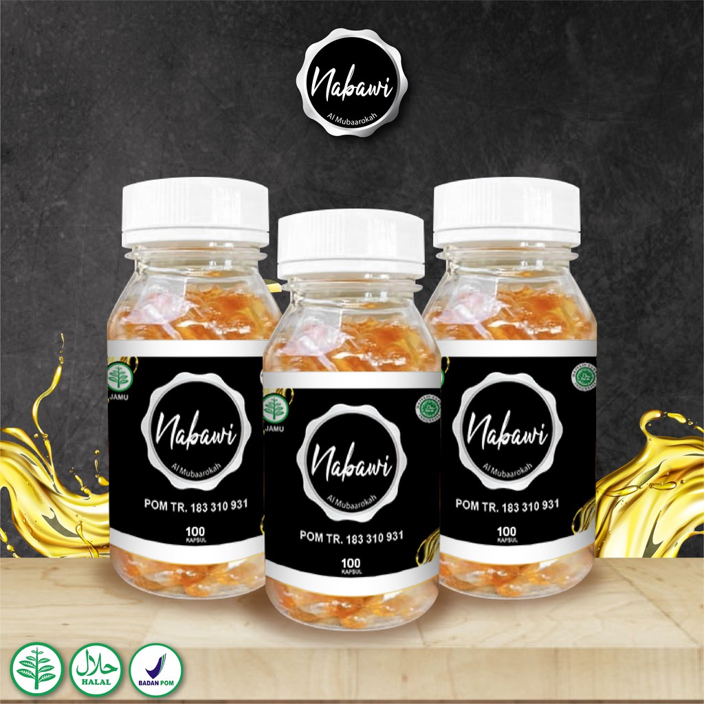 Nabawi Oil Promil 100 Kapsul