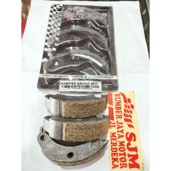 Kampas ganda Mio dan beat karbu GF racing serat Kuningan kampas ganda GF Racing mio karbu