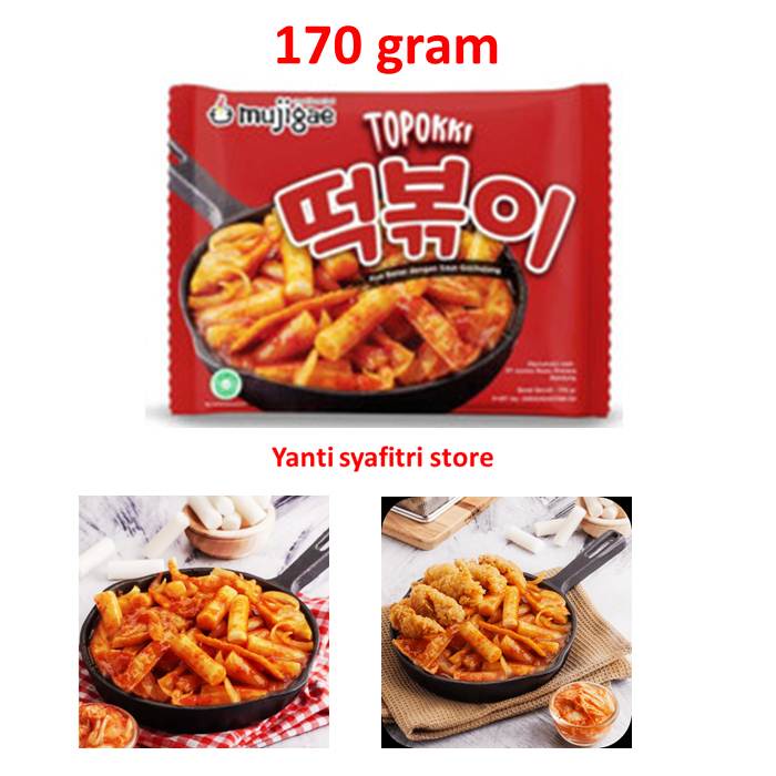 

Mujigae topokki 170 gram