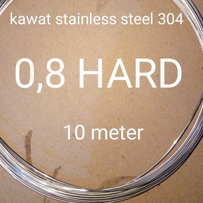 SALE KAWAT STAINLESS STEEL HARD 0,8MM