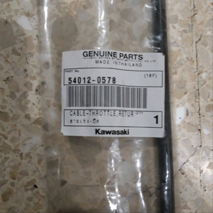 Kabel Gas Return Ninja 250 FI Original Kawasaki
