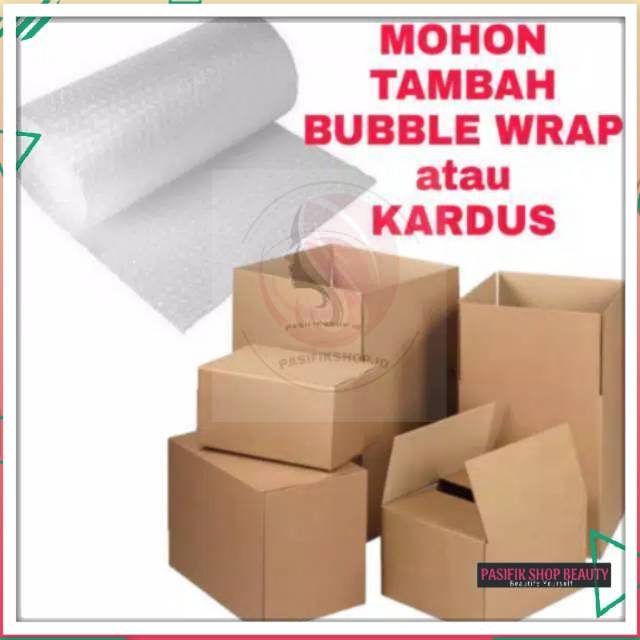 

Ekstra Pack Kardus / Request Foto Hasil / Bubble Wrap Tambahan