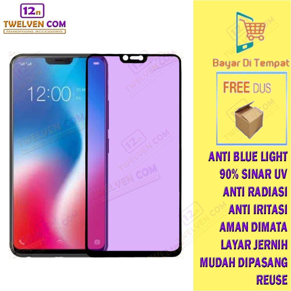 [FLASH SALE] ANTI BLUE LIGHT TEMPERED GLASS Oppo F7