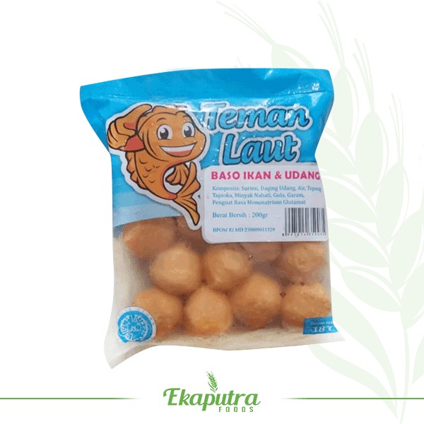 

Teman Laut || Baso Ikan dan Udang || 200gr