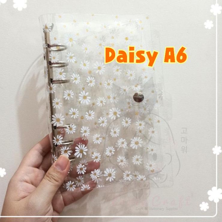 

Serba Untung LC Binder A6 DAISY Binder Motif Bunga Daisy (COVER ONLY)