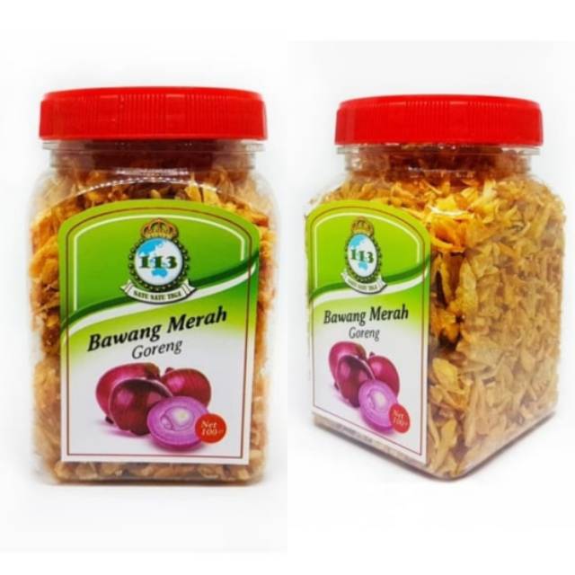 

Bawang Merah Goreng 100g / Fried Shallots 100 gram Bagor Renyah Kriuk