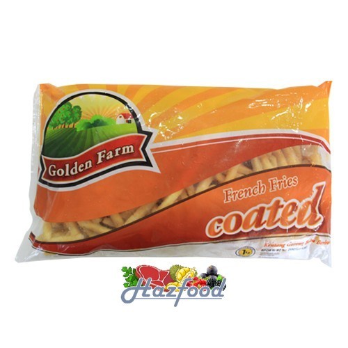 

Golden Farm Kentang Goreng Berbumbu French Fries Coated 1kg/shoetring
