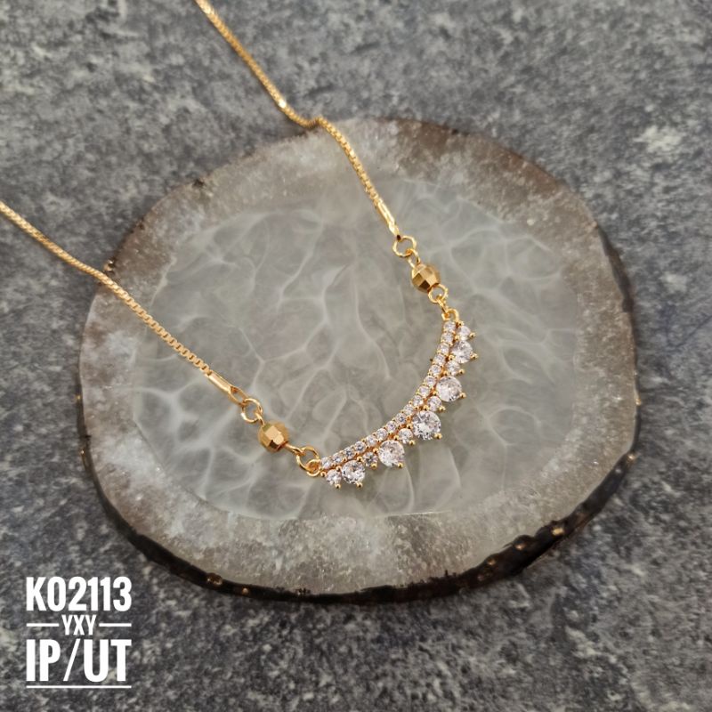 Kalung Yaxiya Koye Warna Gold K02113