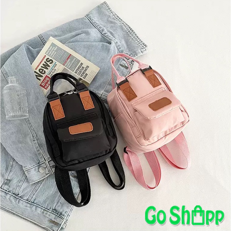 Tas Ransel Mini Wanita Import Fashion Korea - Tas Backpack Wanita Multifungsi Terbaru - Tas Wanita Lucu Kekinian [BK16]