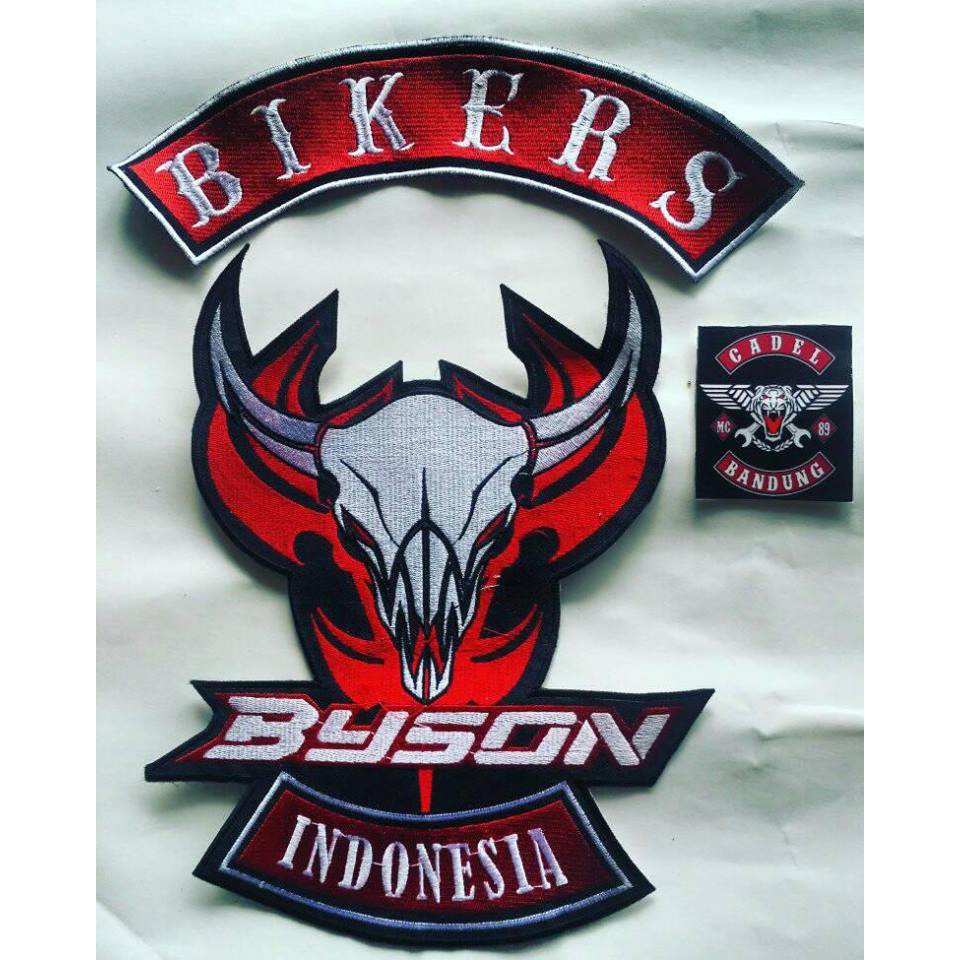Emblem Bordir Punggung Yamaha Byson Emblem Bordir Byson Emblem Punggung Byson Emblem Byson