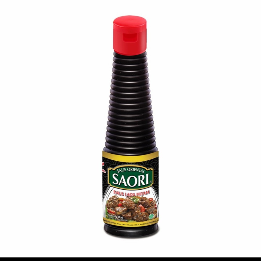

SAORI Saus Lada hitam Botol 133ml