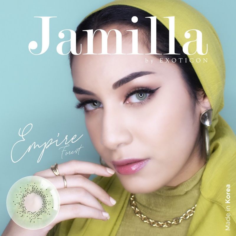 Softlens JAMILLA BY EXOTICON Empire Forest Minus Warna Cantik Murah