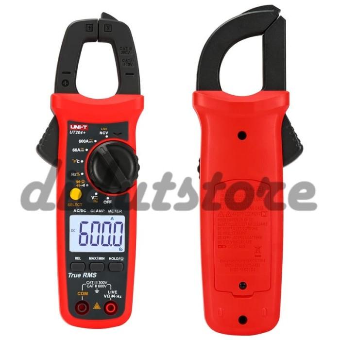 Tang Ampere Uni-T Ut204+ Ac/Dc True Rms Clamp Meter Ut-204+