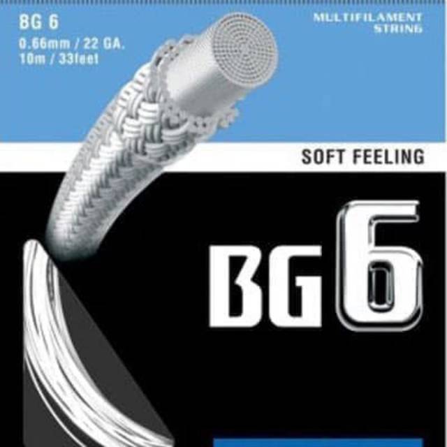 Senar Badminton YONEX BG6 ORIGINAL / senar raket YONEX BG6 ORIGINAL