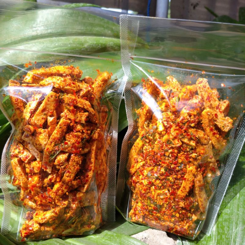 BASRENG PEDAS JERUK 200 Gr | Basreng Daun Jeruk | Basreng Pedas-1