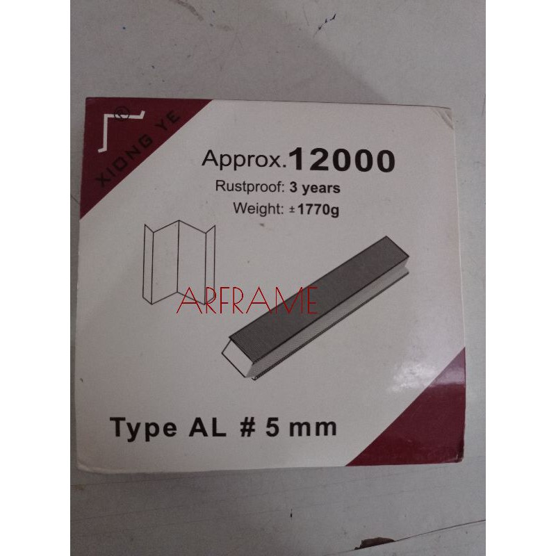 PAKU V AL 5 mm/ PAKU PIGURA / PAKU BINGKAI / VNAIL / VNAILS / V NAIL / V NAILS