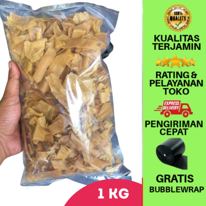 

(Ukuran Besar) Krecek Rambak Tetelan / Dorokdok Mentah Tetelan / Tetelan / Pritilan Rambak 1 kg