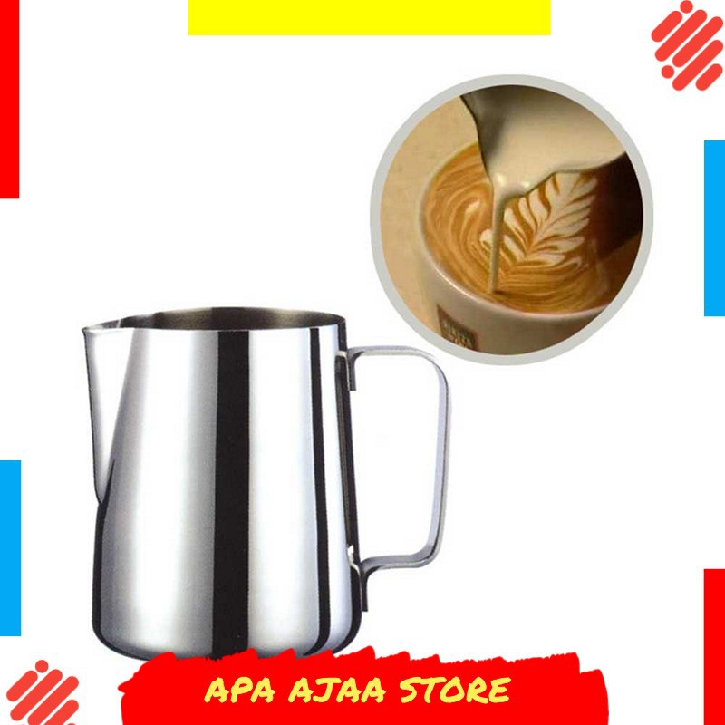 Best Seller ! OneTwoCups Gelas Pitcher Kopi Espresso Latte Art - J068