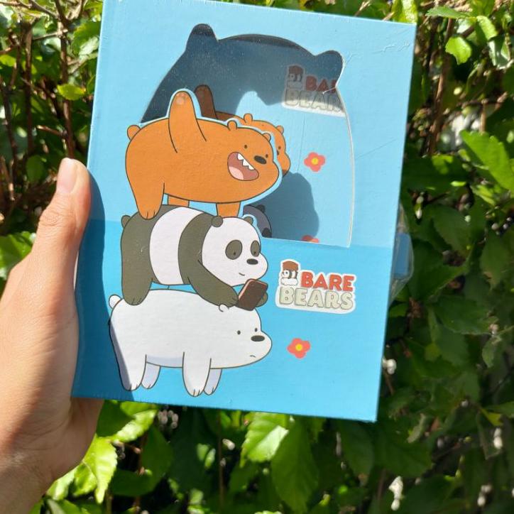 

[PRODUK GHA] Buku Diary WBB We Bare Bear Note Book Dengan Kunci Gembok Tebal 8FT