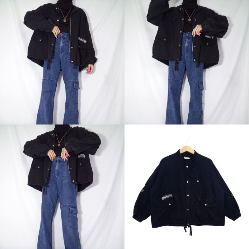 (TERBARU 8/6/22 slide 27-38) THRIFT VINTAGE JAKET OVERSIZE MURAH-30. XXL (65×136)