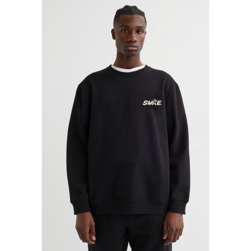 CREWNECK STREEWEAR HOUSE OF SMITH BLACK