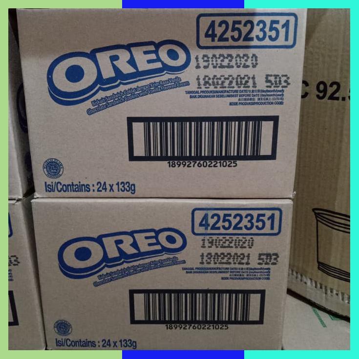 

Oreo 133 Gr 28.5 Gr Vanilla Dan Ojol Only