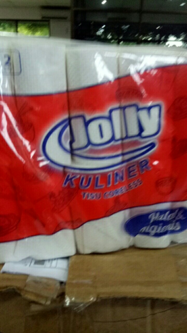 Tisu Gulung Jolly Coreless Kuliner  Dusan Khusus Gosend / Grab