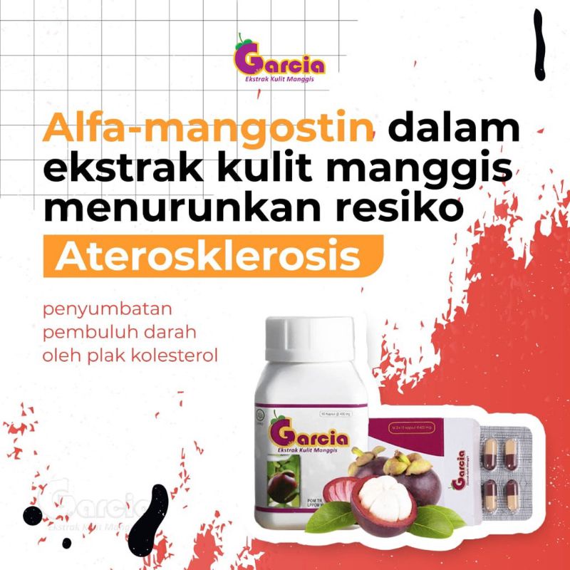 GARCIA EKSTRAK KULIT MANGGIS ISI 60 KAPSUL - ED 03/2026
