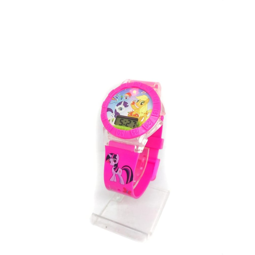 Super Murah! JAM TANGAN ANAK PEREMPUAN DIGITAL MY LITTLE PONY LAMPU DIGITAL MURAH