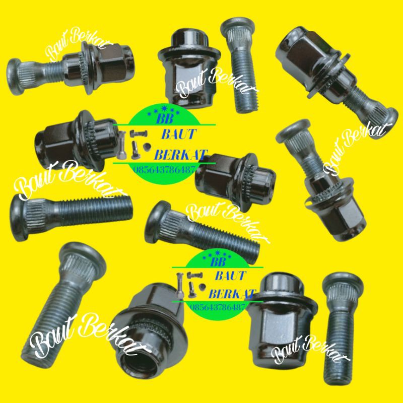 baut roda panjang + mur racing avanza baut mur racing avanza baut roda panjang avanza + mur racing
