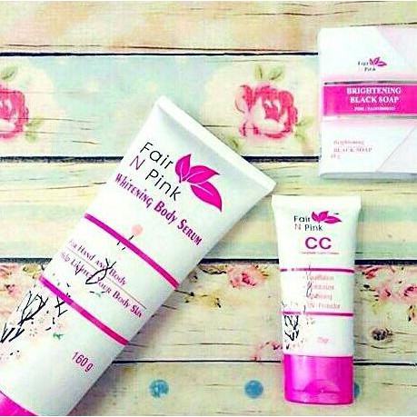 Tren Paket Perwatan Tubuh Dan Wajah|Fair N Pink|Aman|Ori ** **