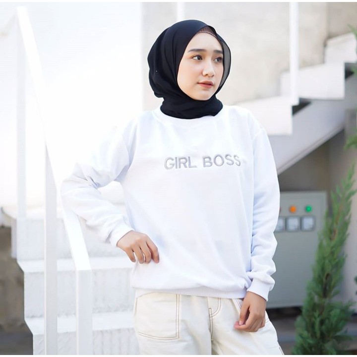 Sweater Wanita Bandung Murah Berkualitas-Girl Boss