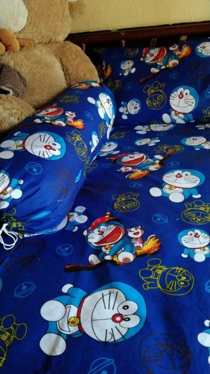 Seprei Homemade Murah, Motif Jungle Blue