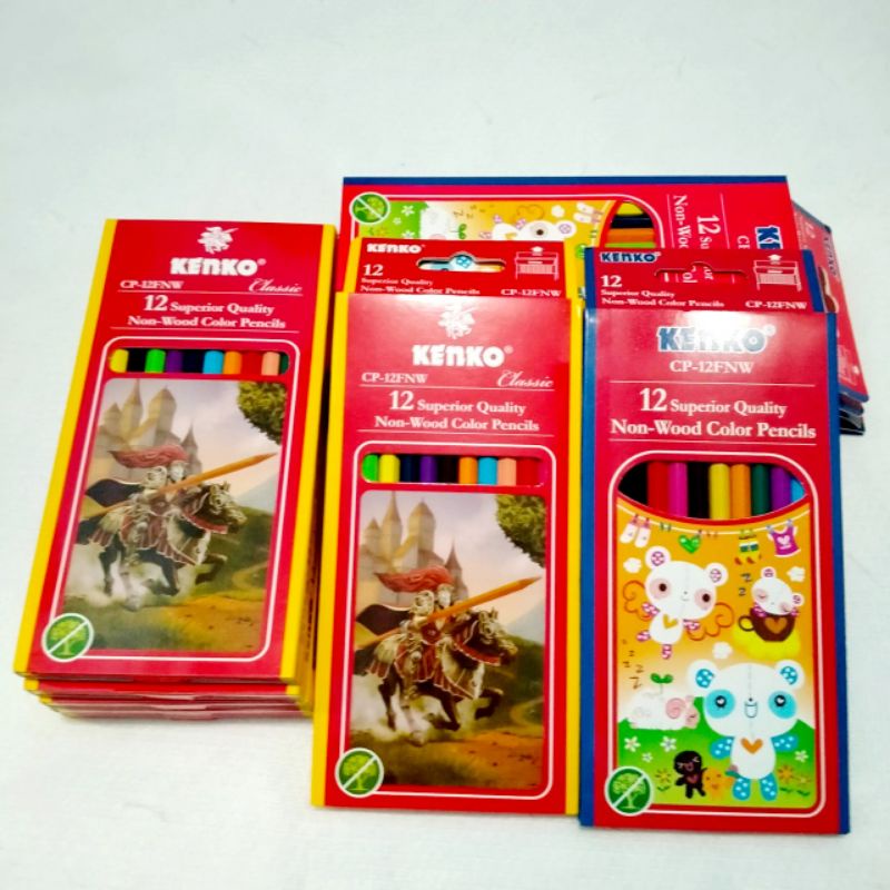 

Kenko pencil warna CP-12FNW(12pcs)/pencil warna kenko/stationery