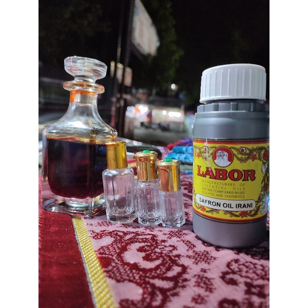 zafaron merah/safron oil irani & zafaron putih by labor