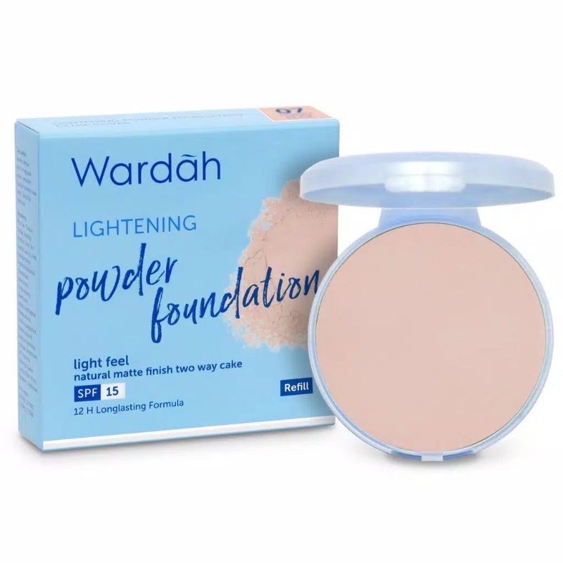 bedak refil wardah bedak wardah compact padat