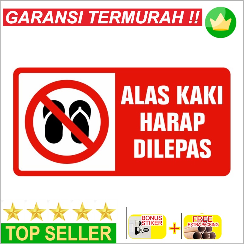 

Grosir RAMBU ALAS KAKI HARAP DI LEPAS 30CM X 15CM AKRILIK Keren