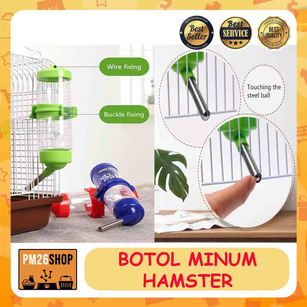 Botol Minum Hamster Tempat Minum Hamster Botol Air Hamster Tempat Air Hamster