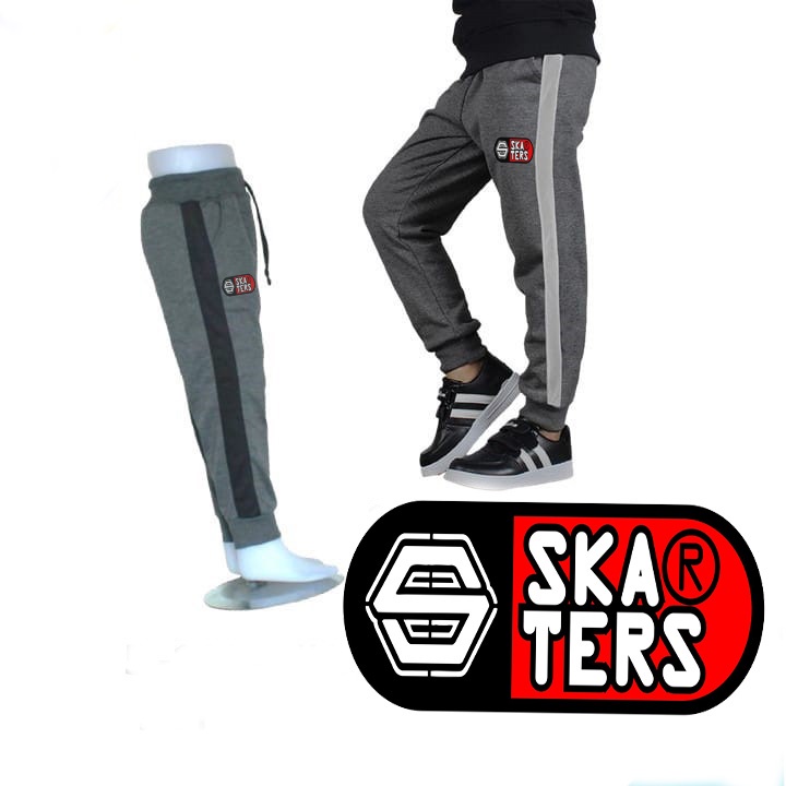 CELANA JOGGER ANAK PANJANG Unisex Laki Perempuan Baby Terry Umur 5-10 Tahun olahraga