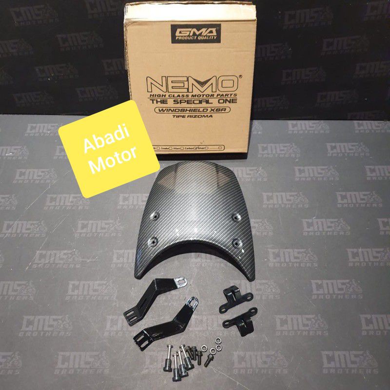 Windshield Visor Yamaha XSR 155 Carbon Windshield XSR carbon