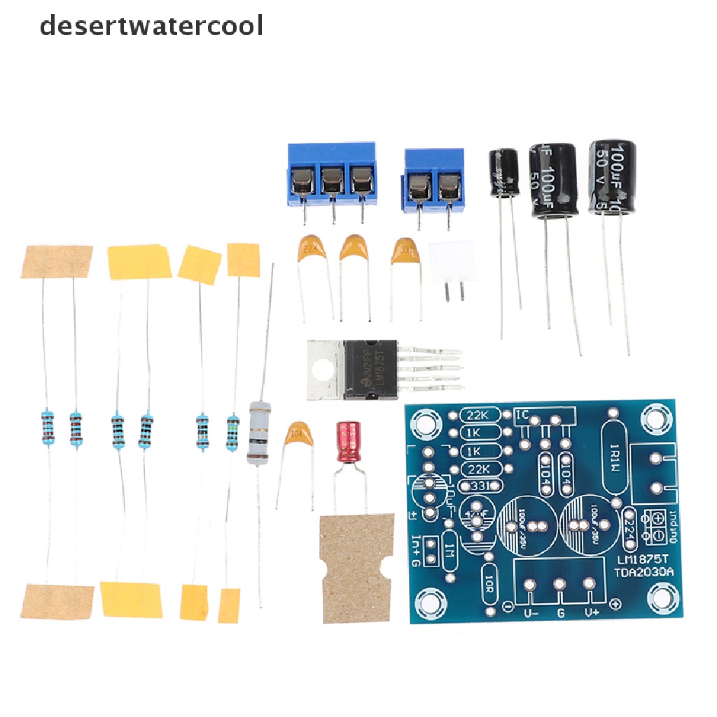 Deid Lm1875T Papan Pcb Power Amplifier Mono 30w Diy Lm1875