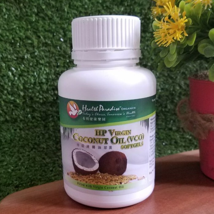 

Health Paradise Virgin Coconut Oil Softgels / Capsule 60 pcs