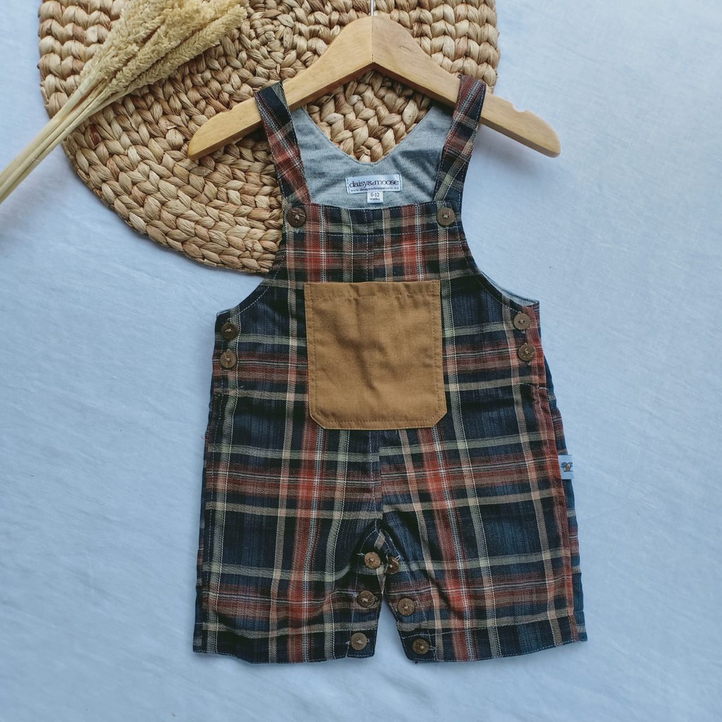 OVERALL BROWN SQUARE - BOY