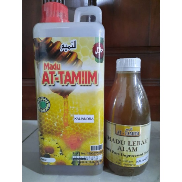 

Madu Attamiim nektar Kaliandra 1000gr