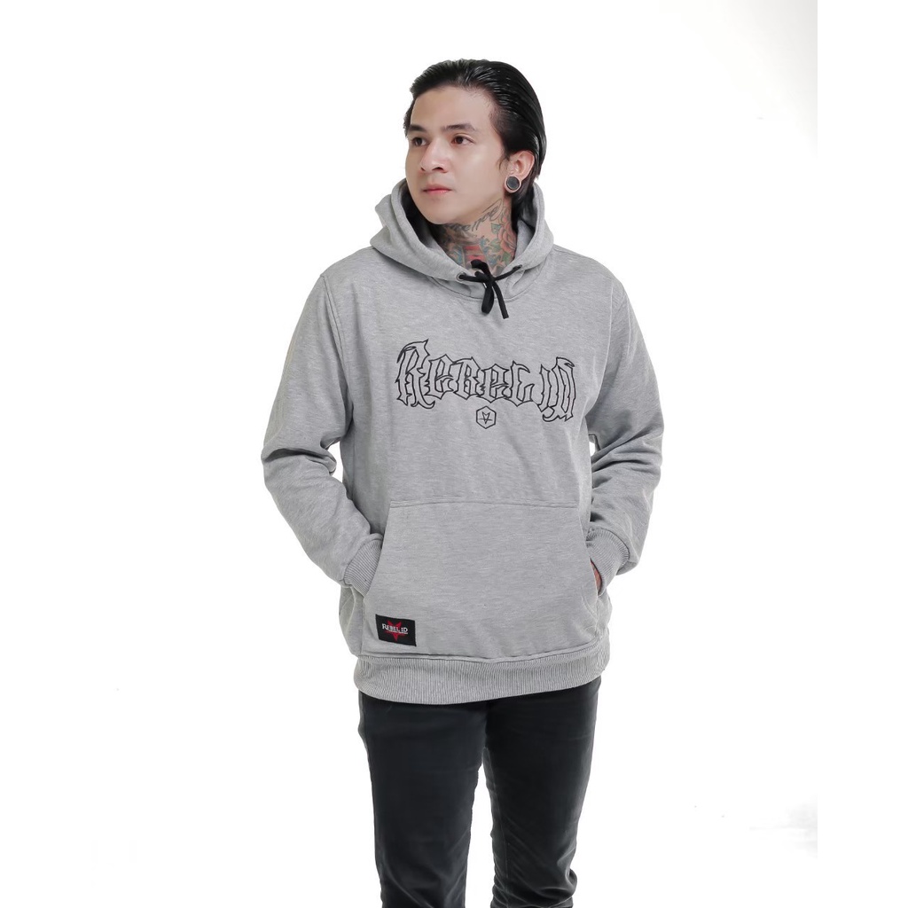 Jaket Sweater Hoodie Pria Bordir Font Metal Sweater Jaket Hoodie Pria Wanita Premium terlaris